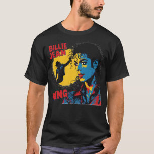 Michael Jackson Billie Jean King of Pop Vintage Po T-Shirt