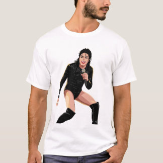 Michael Jackson Live Bad World Tour Aintree 1988 T-Shirt