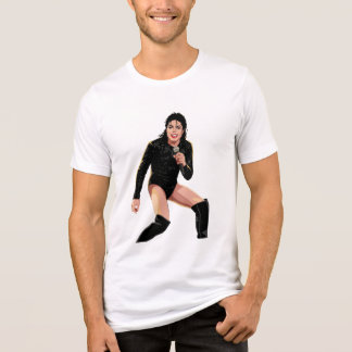 Michael Jackson Live Bad World Tour Aintree 1988 Tri-Blend Shirt