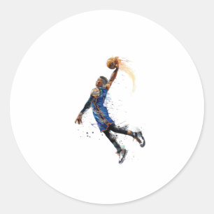 Michael Jordan  Classic Round Sticker