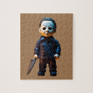 Michael Myers Figure Jigsaw Puzzle