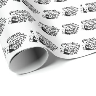 Michael Myers Social Distancing Wrapping Paper