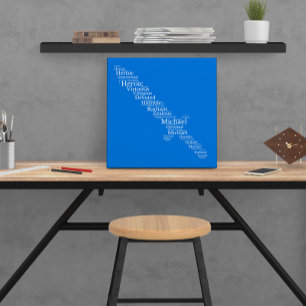Michael Name Cloud Customisable Poster