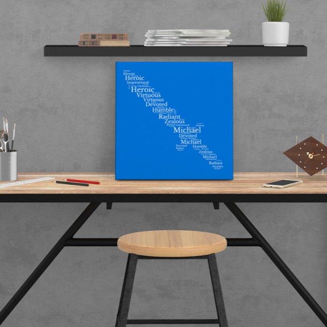 Michael Name Cloud Customisable Poster (Creator Uploaded)