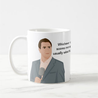 Michael Owen Mug- Whoever wins the game Coffee Mug