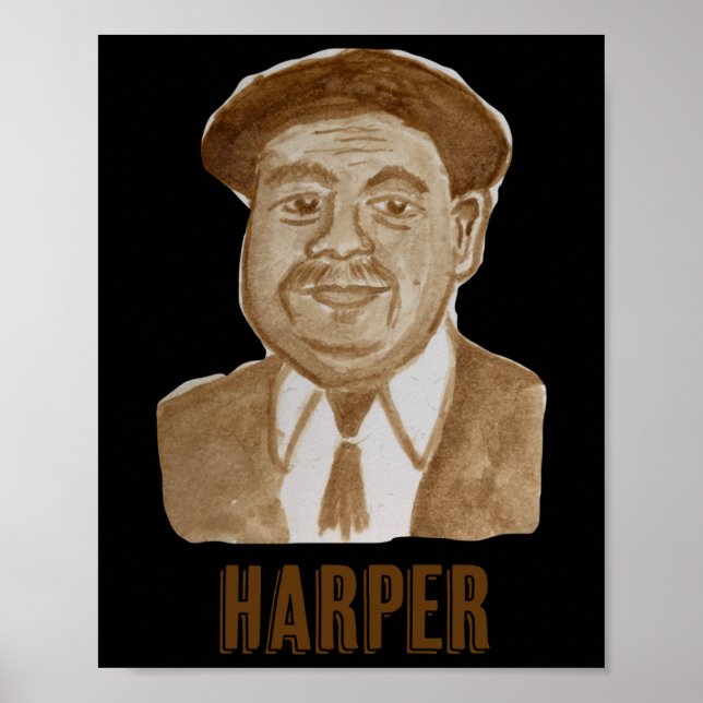 Michael S. Harper Sticker  Poster (Front)