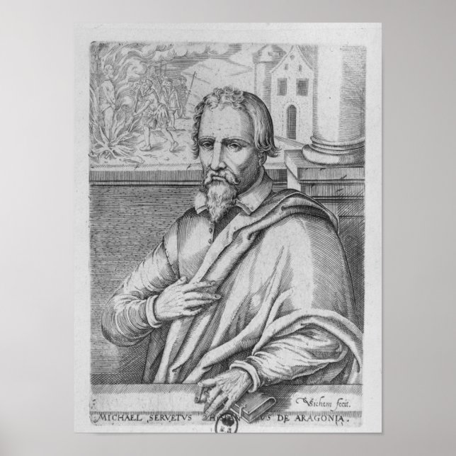 Michael Servetus Poster (Front)