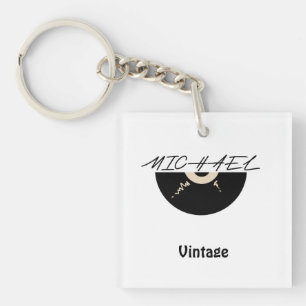 Michael vintage style  key ring
