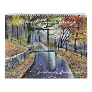 Michael White's Passionate Pastels Calendar 2026