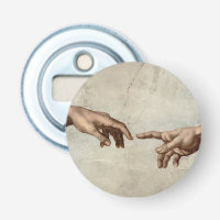 Michaelangelo hands creation adam god