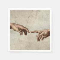 Michaelangelo hands creation adam god