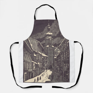 Michael's Gate in Bratislava, Slovakia Apron