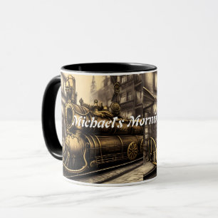 Michael's Morning Coffee Personalised Customisable Mug