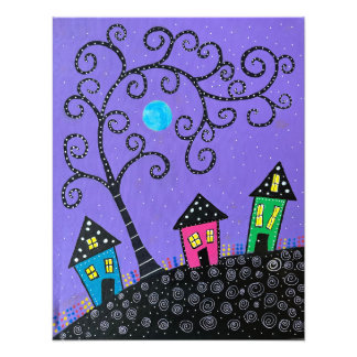 Michael's Purple House Photo Print