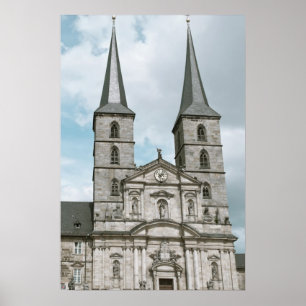 Michaelsberg Abbey in Bamberg Poster