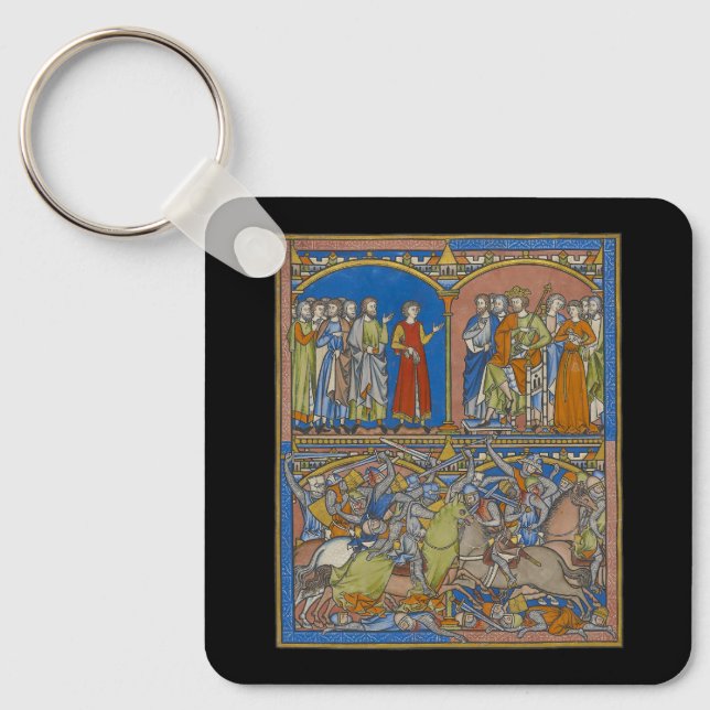 Michal's Dowry, A Bloody Struggle Key Ring (Front)