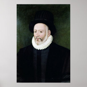 Michel Eyquem de Montaigne Poster