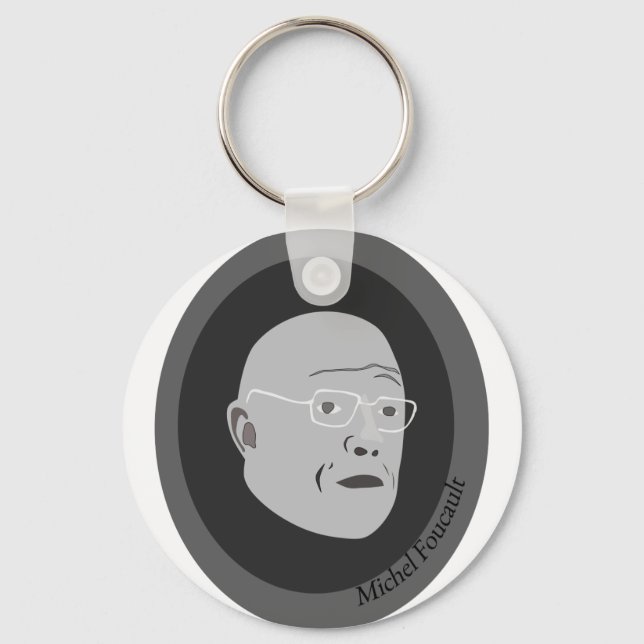 michel-foucault key ring (Front)