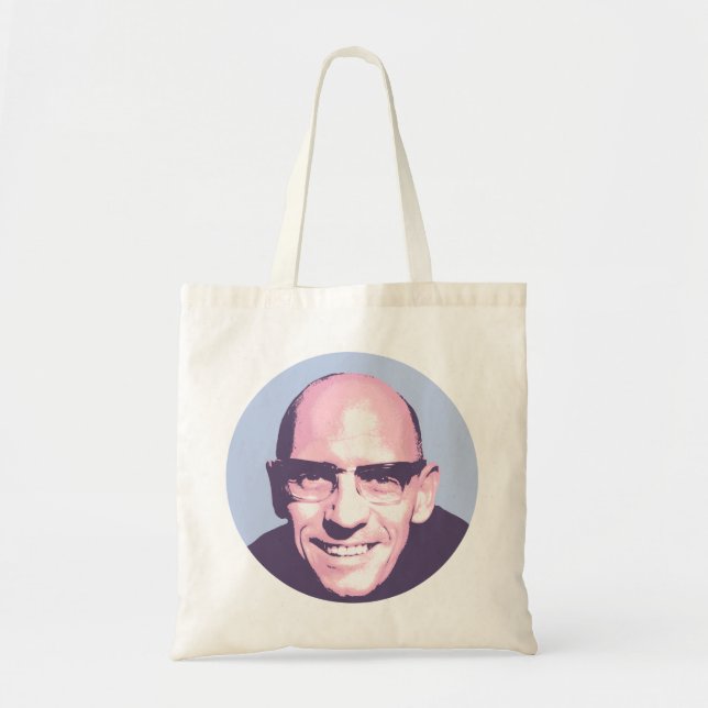 Michel Foucault Tote Bag (Front)