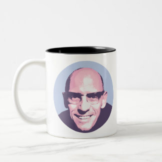 Michel Foucault Two-Tone Coffee Mug