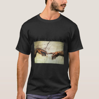 Michelangelo Art Shirt Creation of Adam