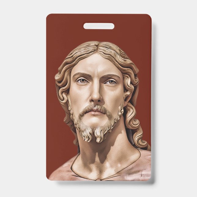 Michelangelo Christ the Saviour badge ID Badge (Front)