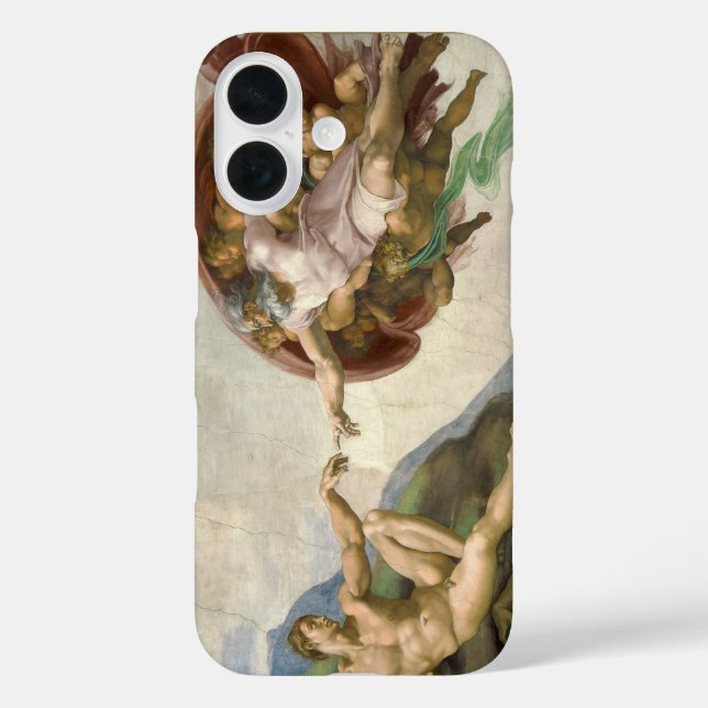 Michelangelo Creation of Adam Art Case-Mate iPhone Case (Back)