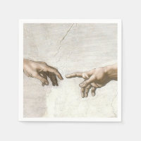 Michelangelo Creation of Adam Hands Fine Art