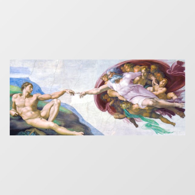 Michelangelo - Creation of Adam Isolated (Sheet)