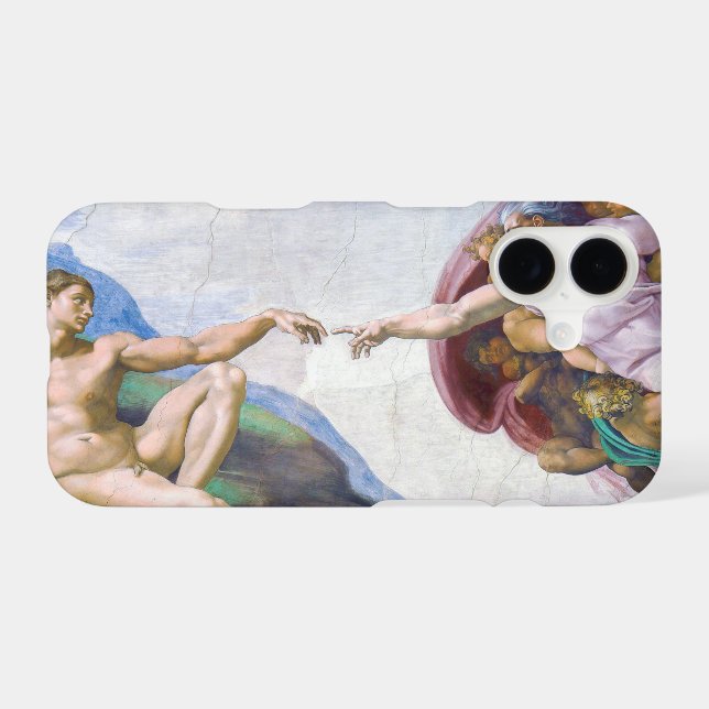 Michelangelo - Creation of Adam Isolated (Back (Horizontal))