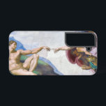 Michelangelo - Creation of Adam Isolated Samsung Galaxy Case<br><div class="desc">Creation of Adam on the ceiling of Sistine Chapel's - Michelangelo,  1508-1512</div>