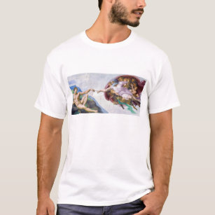 Michelangelo - Creation of Adam Isolated T-Shirt