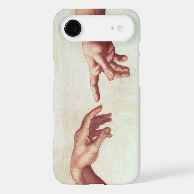 Michelangelo Hands Case-Mate iPhone Case (Back)