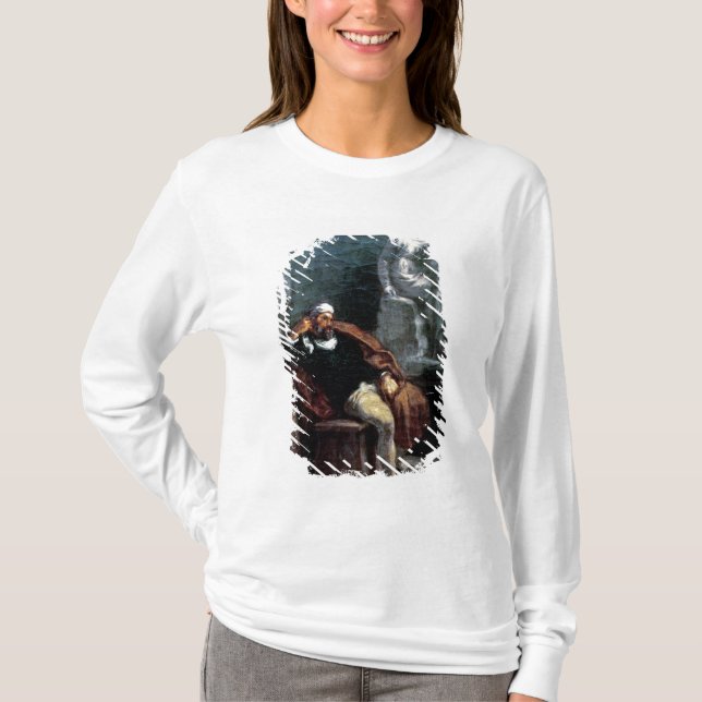 Michelangelo  in his Studio T-Shirt (Front)