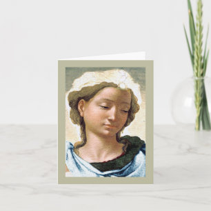 Michelangelo Madonna and Child Christmas Card