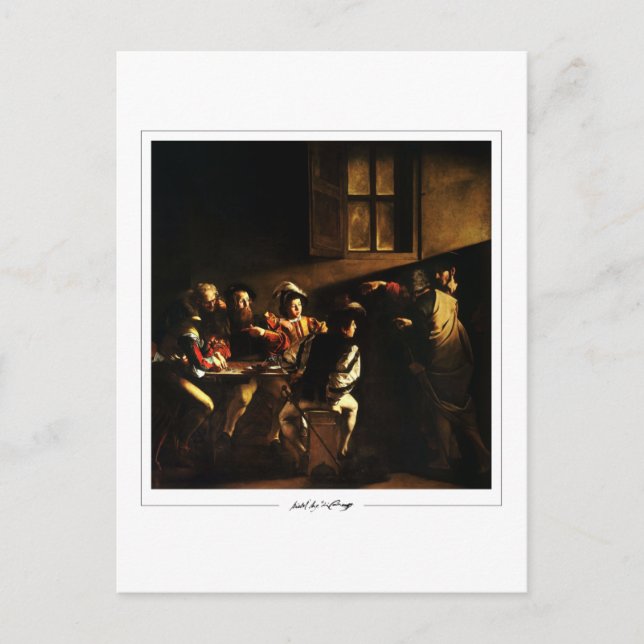 Michelangelo Merisi da Caravaggio #21 - Fine Art Postcard (Front)