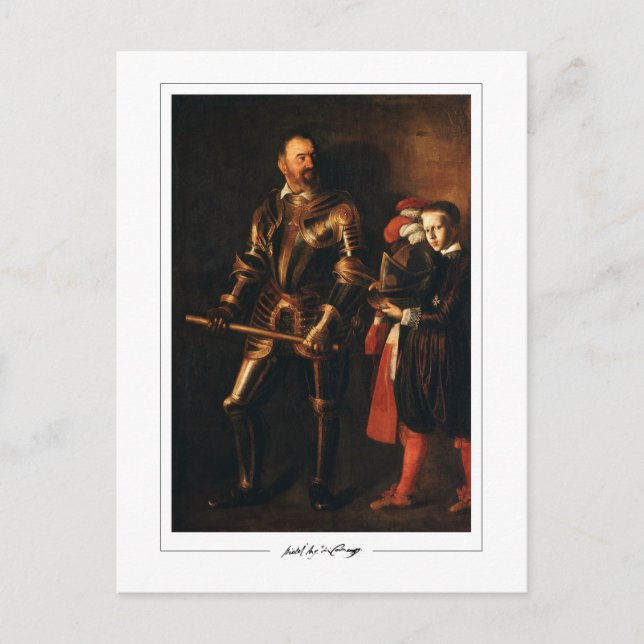 Michelangelo Merisi da Caravaggio #30 - Fine Art Postcard (Front)