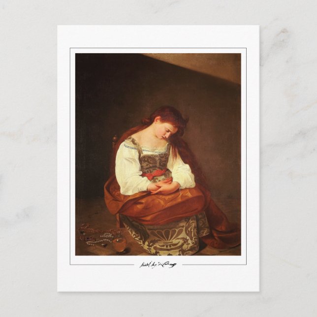 Michelangelo Merisi da Caravaggio #80 - Fine Art Postcard (Front)