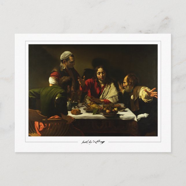 Michelangelo Merisi da Caravaggio #89 - Fine Art Postcard (Front)