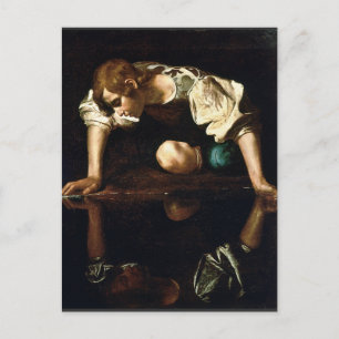 Michelangelo Merisi da Caravaggio "Narcissus" Postcard