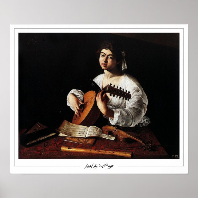 Michelangelo Merisi da Caravaggio Zedign Art Poste Poster (Front)