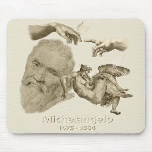 Michelangelo Mouse Pad