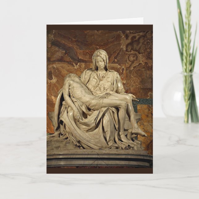 MICHELANGELO PIETA CARD (Front)