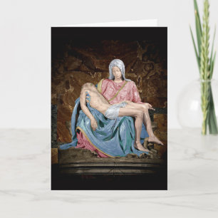 MICHELANGELO PIETA CARD