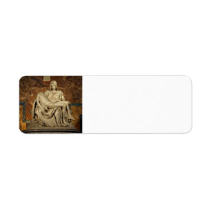 Michelangelo- Pieta Return Address Label