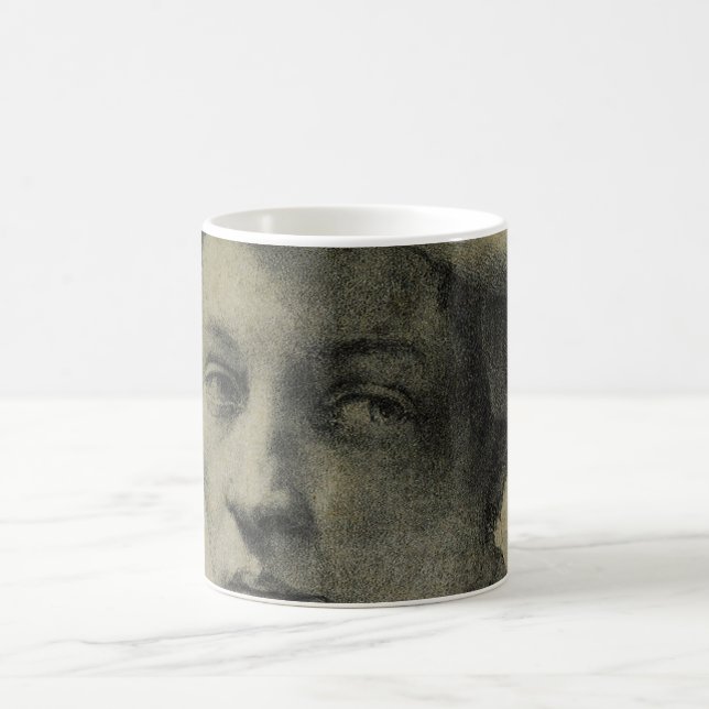 Michelangelo Portrait of Andrea Quaratesi   Coffee Mug (Center)