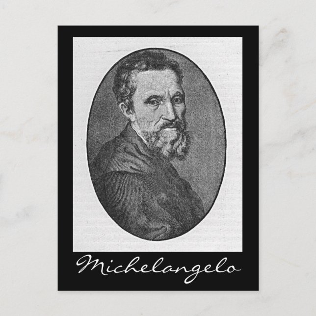 Michelangelo Postcard (Front)