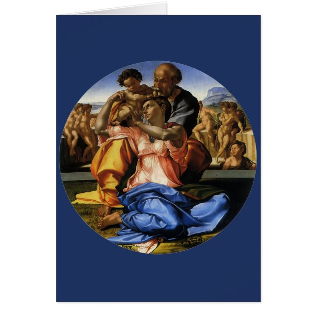 Michelangelo 's Doni Tondo or Doni Madonna (Front)