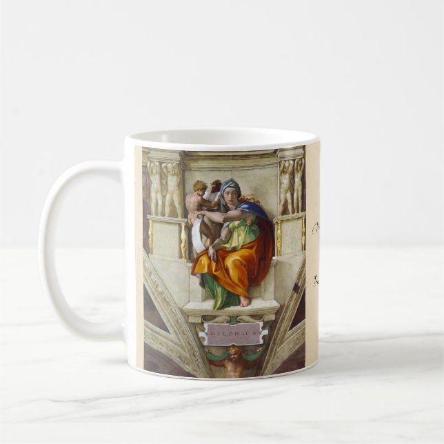 Michelangelo | Sistine Chapel |  Coffee Mug (Left)