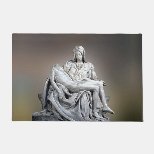 Michelangelo - The Pieta Floor Mat (Front)